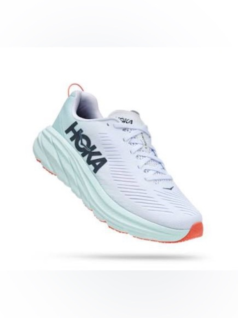 Hoka Women’s Rincon 3 White / Blue Glass